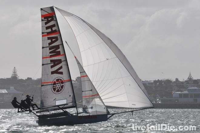 Steinlager ANZAC 18ft Skiffs, Day 3 © Brad Davies-LiveSailDie.com http://www.livesaildie.com